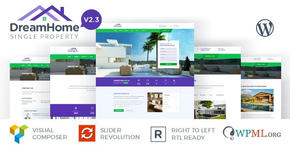 DreamHome – Single Property WordPress Theme